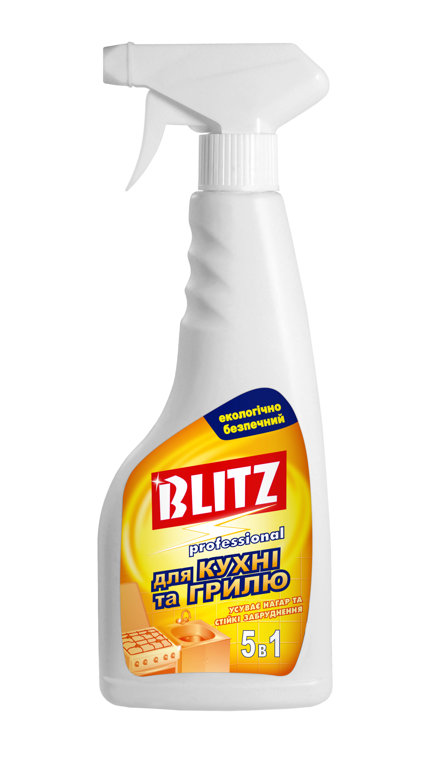 ЗАСІБ ДЛЯ КУХНІ ТА ГРИЛЮ BLITZ ECO ТМ ЛЕОХІМ 500 мл